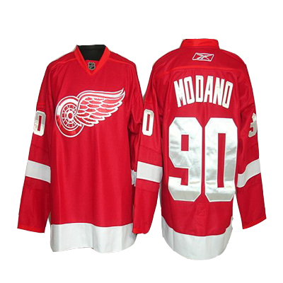Best Red NHL Detroit Red Wings 90 Mike Modano Hockey Jersey